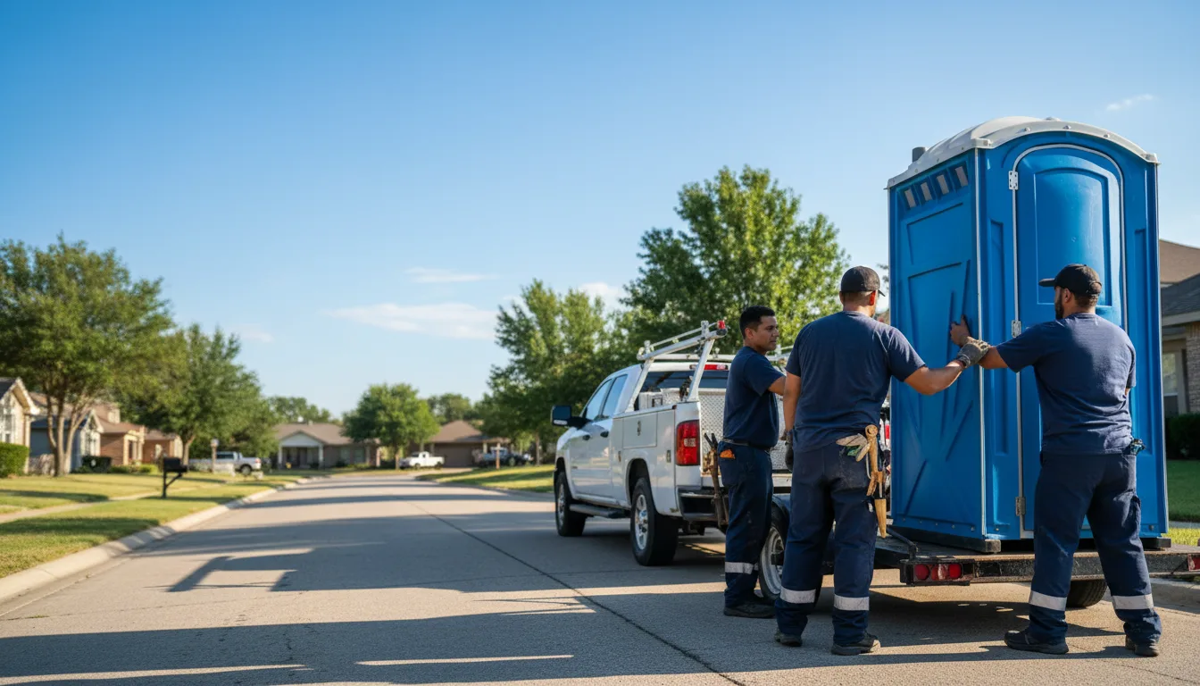 Portable Toilet Rental in Charles City, IA near me